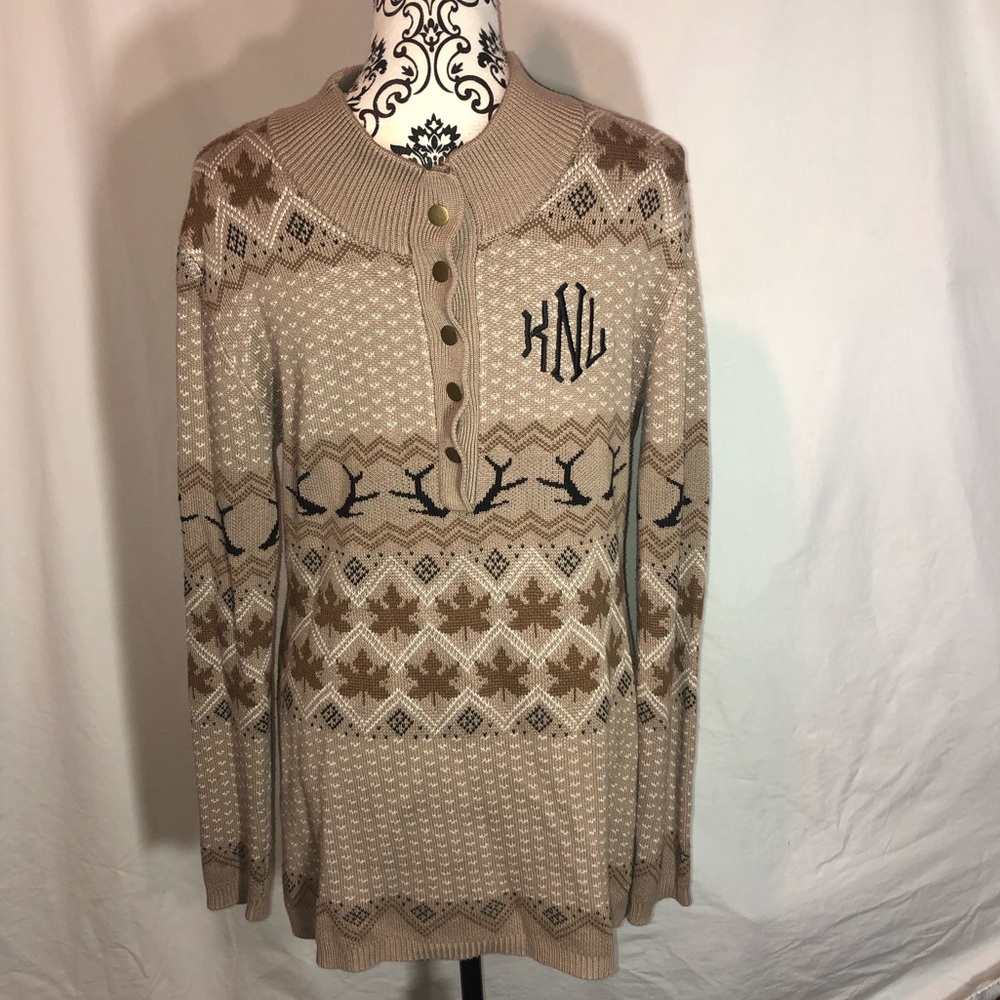 Women’s Marley Lilly Monogram Sweater.